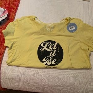 Life Is Good tee
